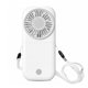 thumbnail image 1 of Ventilador de mano Allxin 16 cm recargable plegable blanco, 1 of 7