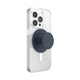 thumbnail image 1 of Empuñadura para teléfono PopSockets redonda, suave al tacto, azul marino con MagSafe, 1 of 6