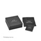 thumbnail image 4 of Pulsera AX Armani Exchange negra de acero inoxidable para hombre, 4 of 7