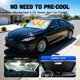thumbnail image 3 of Toldo para Parabrisas Toyota Camry - Diseño Original, Diseño Telescópico para Todos los Modelos de Sedán, Recubrimiento Láser Reflectante, 99% Protección UV, Plegable, 3 of 9