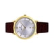 thumbnail image 3 of Reloj Westar Profile Leather Strap Silver Dial Quartz 50219GPN127 Men's Watch, 3 of 3