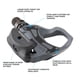 thumbnail image 2 of Pedales Para Bicicleta De Carretera Pd r550 Spd sl Negros, 2 of 6