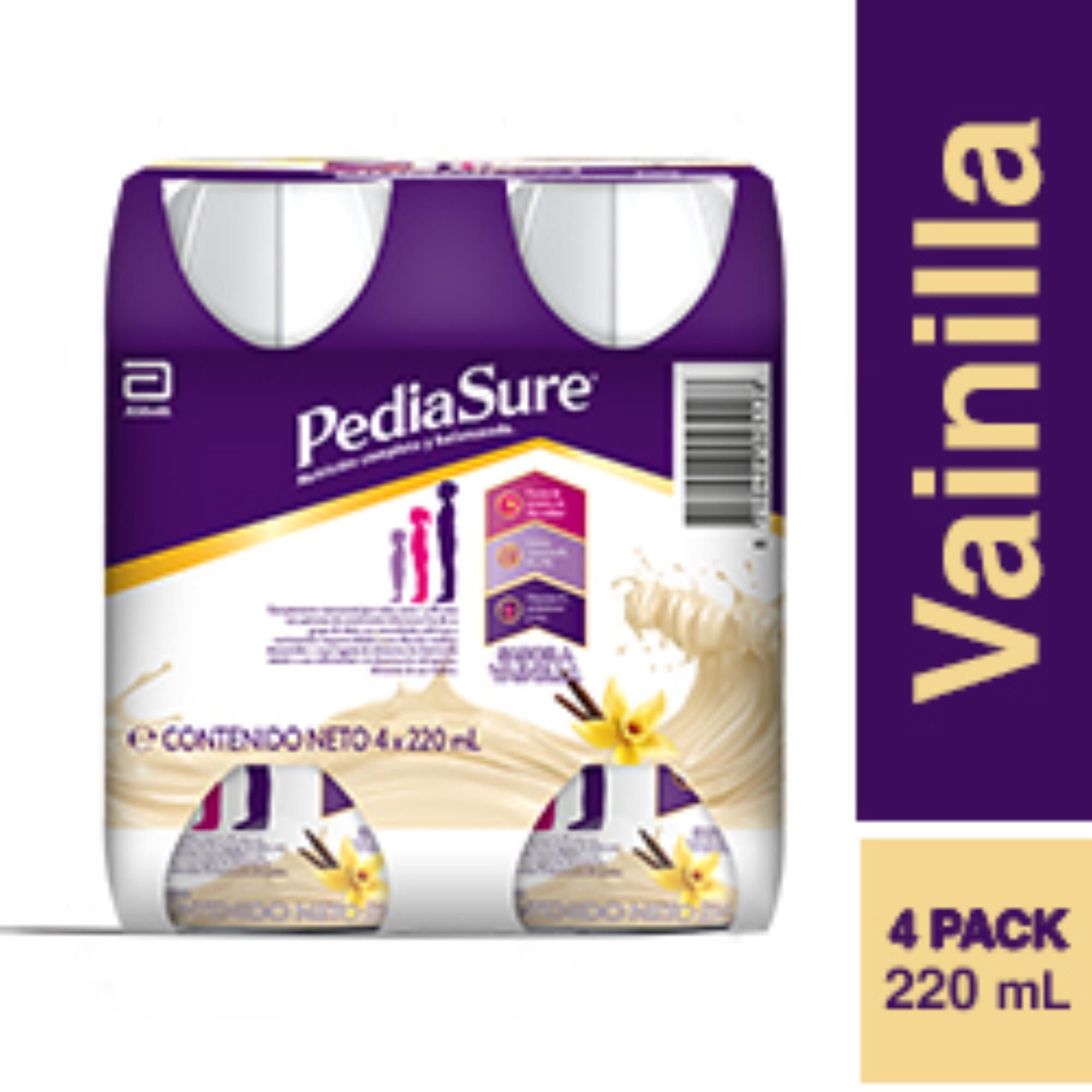 Complemento Nutricional Sabor Vainilla Pack 4 Un Pediasure