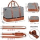 thumbnail image 2 of Bolso de Viaje IBFUN Set 3 Piezas Lona PU 21 Compartimento Zapatos, 2 of 3