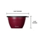 thumbnail image 4 of Kit de ensaladeras S'well de acero inoxidable de 1,9 L con minicarga, 4 of 5