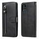 thumbnail image 1 of Funda con Cremallera para Samsung Galaxy A51 4G, Carcasa Cartera de Cuero PU con Soporte y Tarjetero, 1 of 6