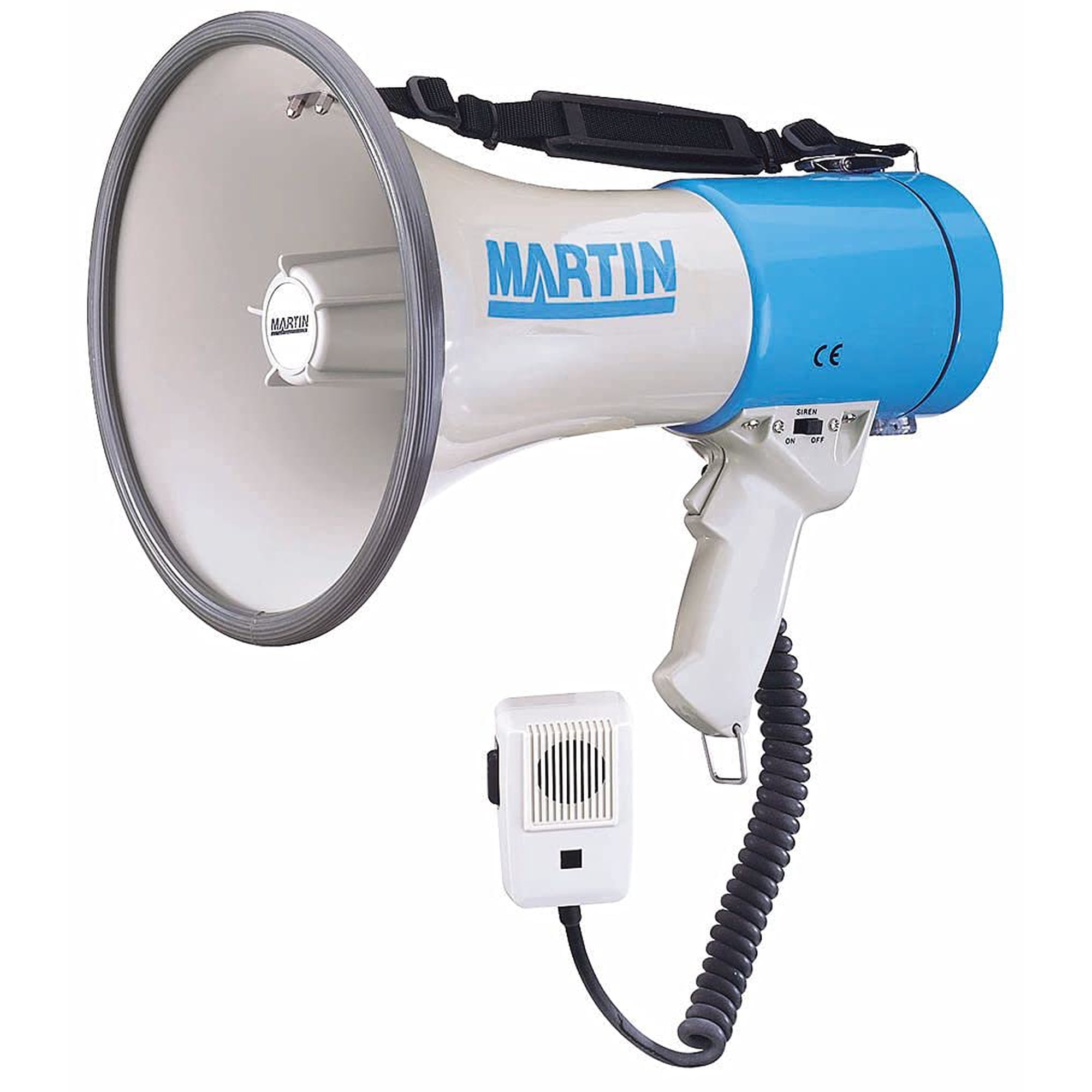 Megáfono Martin Sports Transistor De 14 Pulgadas En L, Alcance 1000 Yardas