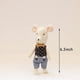 thumbnail image 2 of Juego de 5 muñecos de peluche Legmic Mouse, 2 of 8