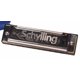 thumbnail image 1 of Armónica Schylling Blues de 10 agujeros con estuche metálico, 1 of 2