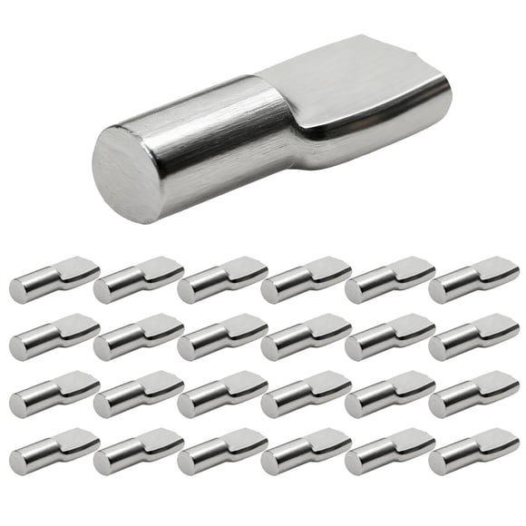50 piezas de soportes para repisas de metal de 5 mm para gabinete RiseQuintador