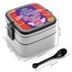 thumbnail image 2 of Abby Hatcher Fiambrera de Doble Capa, Contenedor de Almuerzo Portátil Apilable, Almacenamiento de Alimentos Hermético a Prueba de Fugas, 1000ml, 2 of 6