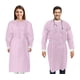 thumbnail image 1 of Paquete de 10 batas aislantes desechables de Medical Nation, color rosa, 1 of 6