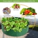thumbnail image 4 of Bolsas para cultivo de plantas, macetas redondas elevadas para jardín, contenedor de tela transpirable y duradero para patatas, verduras y frutas, jardinería y exteriores., 4 of 5