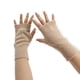 thumbnail image 3 of Guantes mitones cortos de lana crema Talla Única, 3 of 3