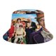 thumbnail image 1 of Willy Wonka Sombrero bucket para adultos, gorra de protección solar, sombrero de pescador plegable para viajes al aire libre, pesca y actividades de verano, 1 of 6