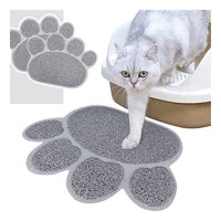 Genérico - Set 2 Alfombra Tapete Mascotas Diseño Huella Perro Gatos Lau