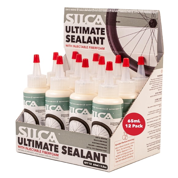 Sellador para Bicicleta SILCA Ultimate 65ml Paquete de 12 FiberFoam