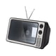 thumbnail image 5 of Amplificador De TV De 11" De Diseño Retro, Regalo Para Papá, Miniamplificador Para Juegos, Cualquier Teléfono Inteligente, Gris, 5 of 5