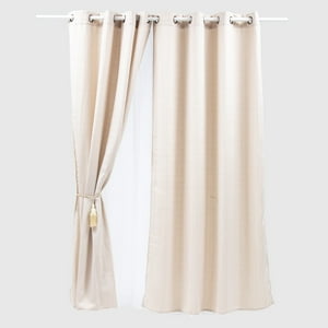 Zahr - Set Cortinas De Casa 6 Piezas Arena
