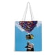 thumbnail image 1 of Disney: Up Bolso de tela con estampado de lienzo para mujer, bolsa de compras reutilizable y estética, con cremallera interior, regalo para mujer,40*40cm., 1 of 6