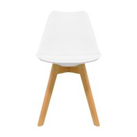Topmarket - Silla Tulip Blanca Para Interior