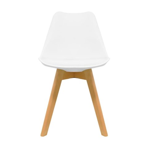 Topmarket - Silla Tulip Blanca Para Interior