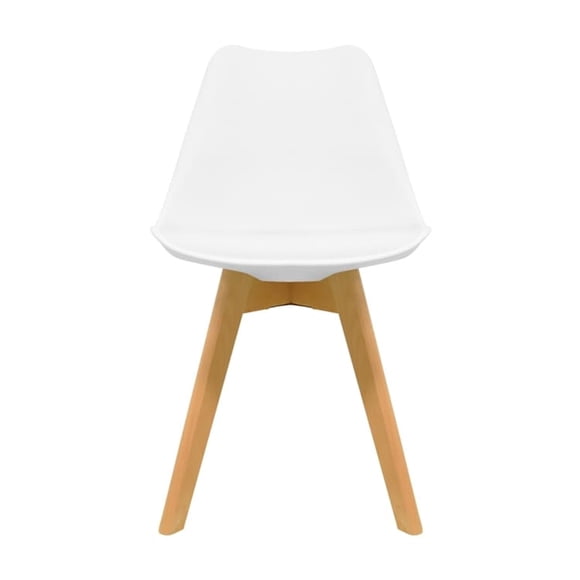Silla Tulip Blanca para Interior