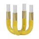 thumbnail image 2 of Candelabro TOV Furniture Kaonashi amarillo mostaza, hierro y aluminio, 2 of 6