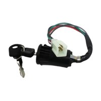 Ioensy - Interruptor De Encendido Atv Con Llaves, Arrancador De Encendido De 4 Cables Para Quad De 50-250Cc