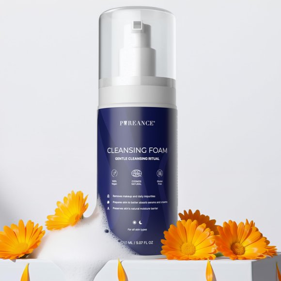 Limpiador Facial PUREANCE Espuma Limpiadora para Piel Sensible 150 ml