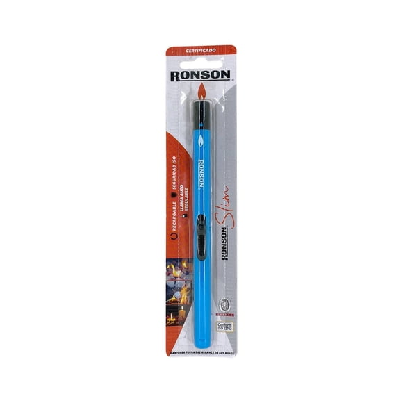 Encendedor de Cocina Slim Recargable Ronson