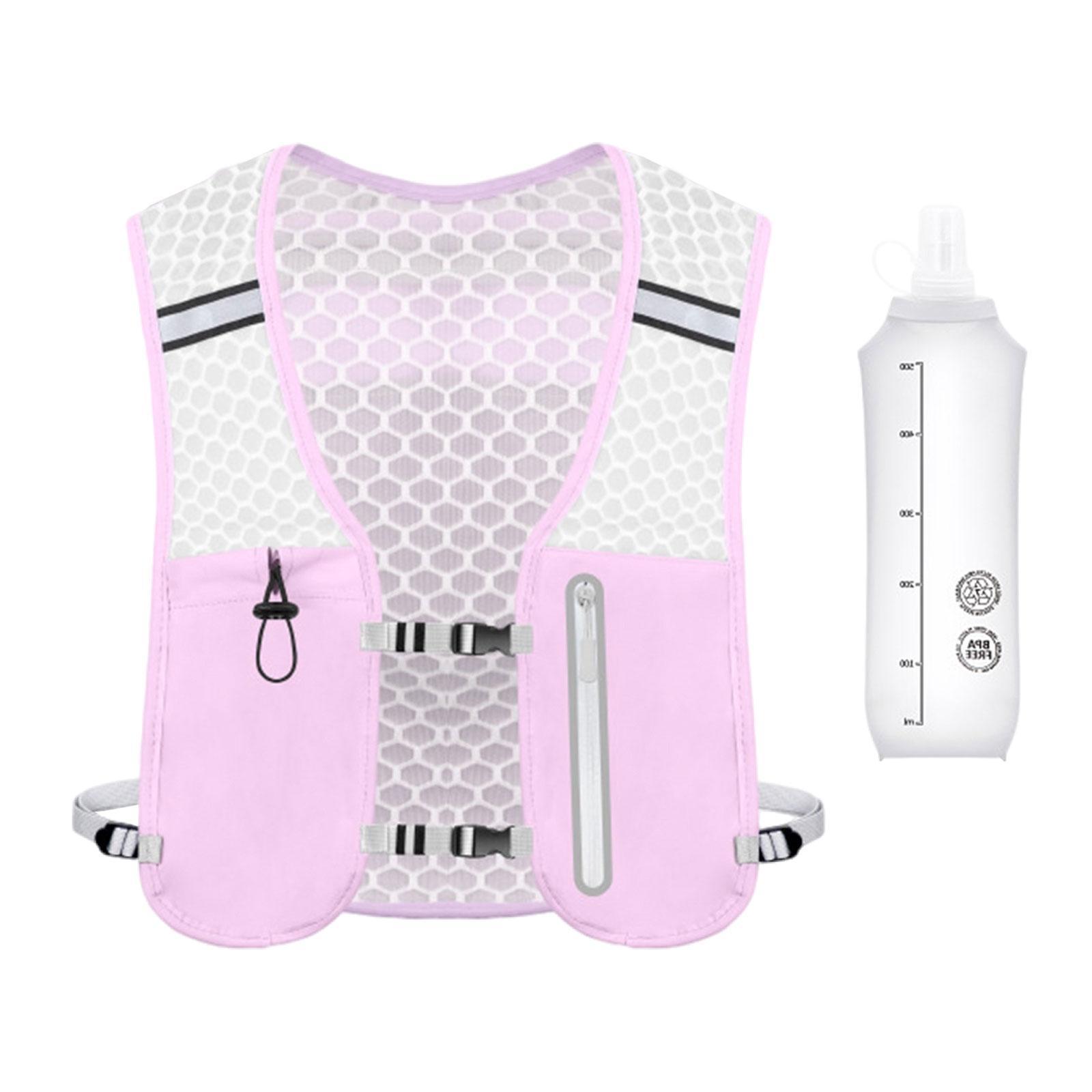 Ioensy - Chaleco Para Correr Ligero Y Resistente Para Mujeres Y Hombres, Ideal Para Actividades Al Aire Libre, Senderismo Y Equitación, Color Violeta.