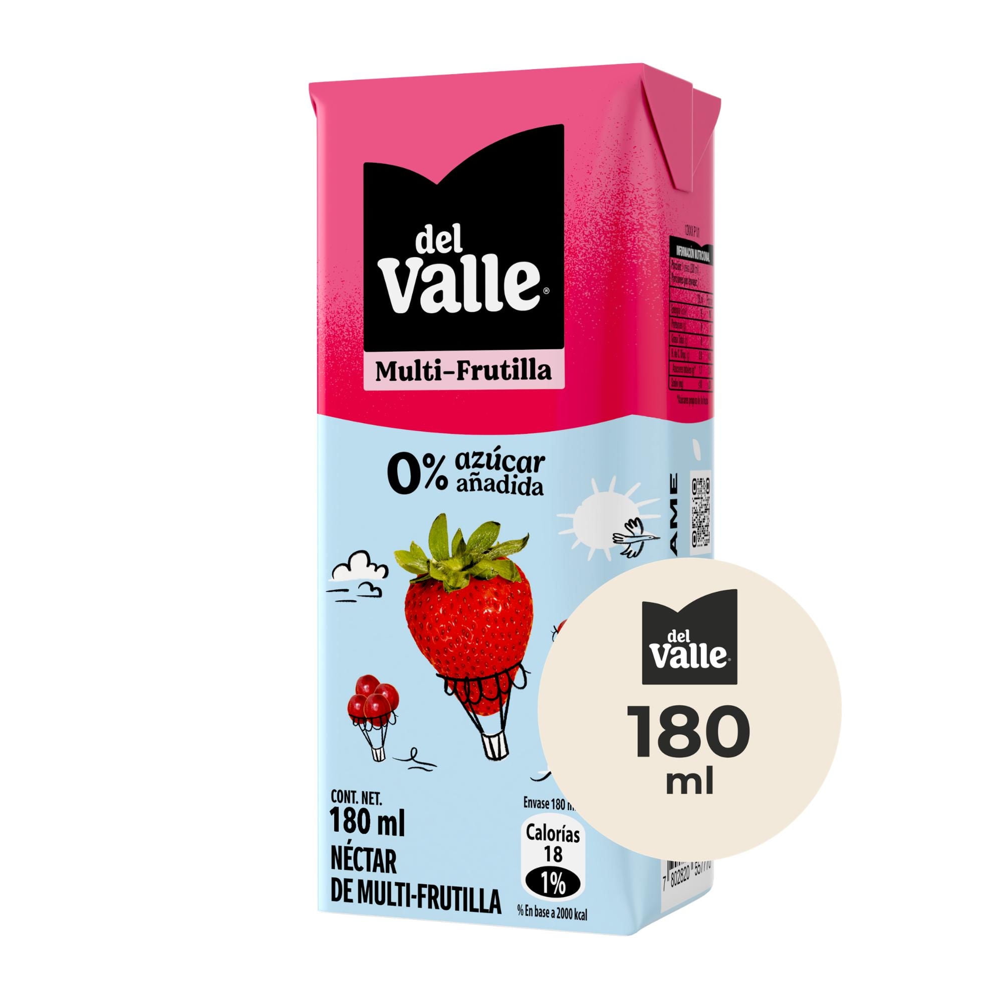 Néctar Multifrutilla Light Caja 180 ml Del Valle