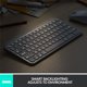 thumbnail image 4 of Teclado Logitech MX Keys Mini inalámbrico Bluetooth negro, 4 of 9
