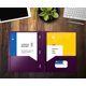 thumbnail image 4 of Carpeta de archivo Better Office Products - paquete de 24 unidades color púrpura, 4 of 5