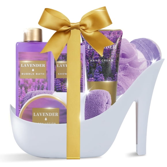 Spa Luxetique Set De Regalo Spa Relajante De Lavanda De 8 Piezas