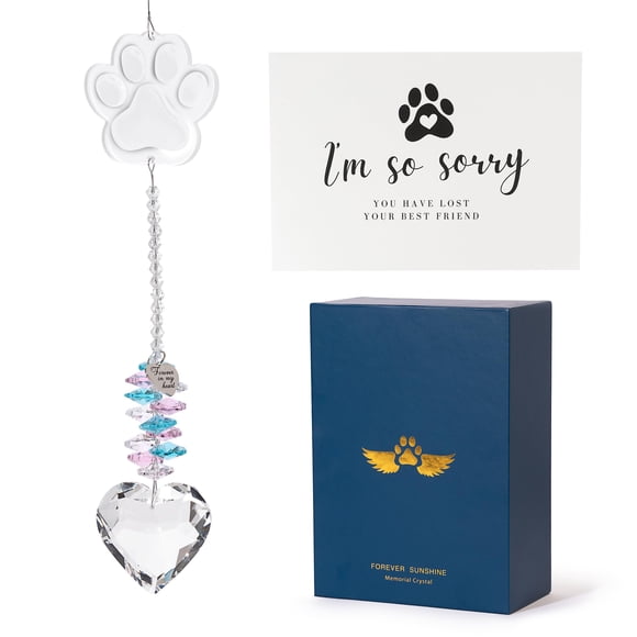 Regalo Conmemorativo Para Perros Y Gatos Pet Memorial Suncatcher
