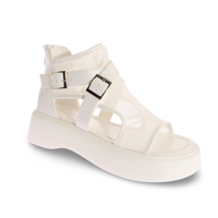 Sandalia Plataforma Blanco Andarina