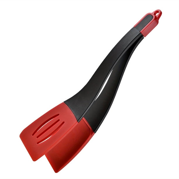 1 Box 3 In 1 Multifunctional Silicone Shovel Clip, Food Silicone Spatula Clip Heat-resistant Bread Steak Tongs Non-slip Non-stick Kitchen Cooking Camping Cookware Barbecue Clip