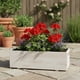 thumbnail image 2 of Jardinera de madera, pintada y barnizada., 2 of 2