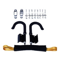 Ioensy - Estabilizadores De Gancho De Escalera Telescópico, Separador, Juego De Gancho De Techo Duradero De Hierro Seguro