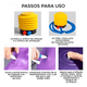 thumbnail image 3 of Fitball justnow para pilates y yoga 75 cm Gris, 3 of 3