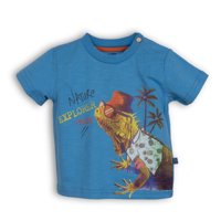 Polera Bebe Niño Azul Piedra Pillin