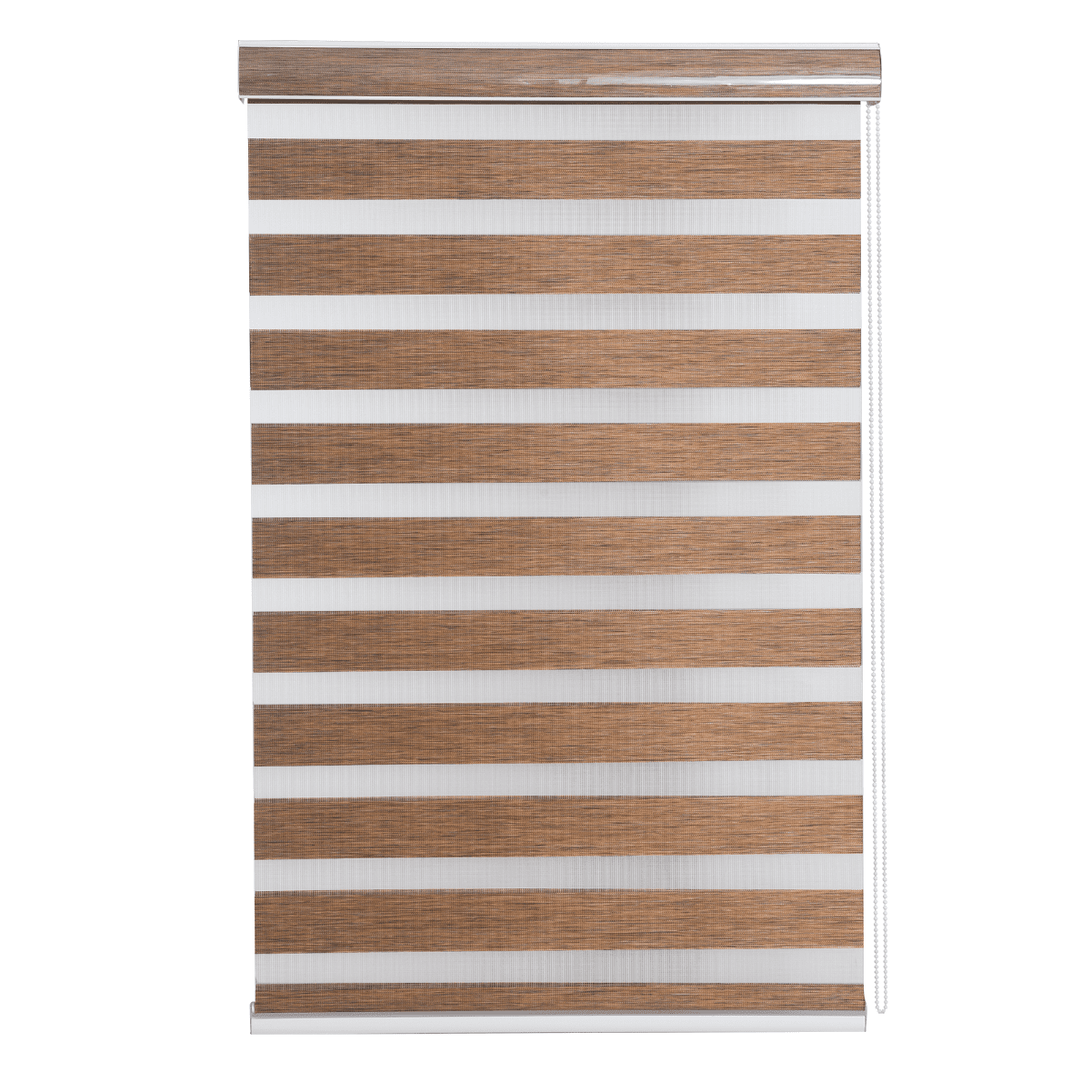 Aura Home - Cortina Roller Duo Zebra Día Y Noche 160 X 165 Cm Color Capuccino Marca Aura