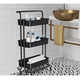 thumbnail image 4 of Carrito Organizador Belug Almacenamiento 3 Niveles Con Ruedas negro, 4 of 5