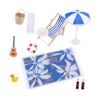 Bothyi - Decoración De Casa De Muñecas En Miniatura De Playa, Botellas De Bebida, Regalo Para Jardín De Plantas, Bricolaje