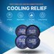 thumbnail image 2 of Paquete de hielo en gel NatraCure FlexiKold con correas, paquete de 4 unidades, pequeño, 2 of 9