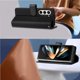 thumbnail image 3 of Funda Cartera para Samsung Galaxy Z Fold 6 Tarjetero Soporte Magnético y Correa Negro, 3 of 5