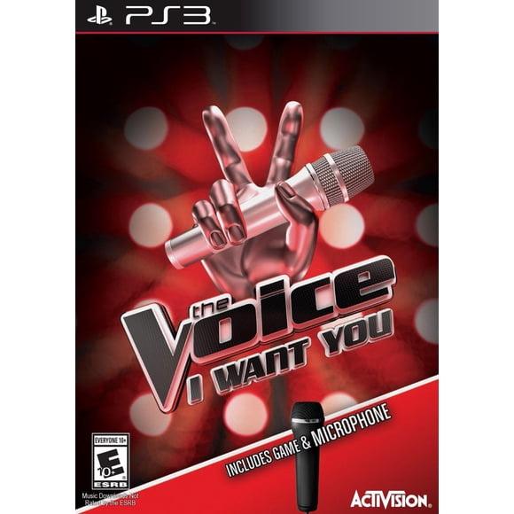 Juego ACTIVISION The Voice Bundle PS3 con Micrófono