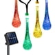 thumbnail image 1 of Luces 30 Led Solar Guirnalda 6 Metros Navidad Gotas Multicolor, 1 of 5